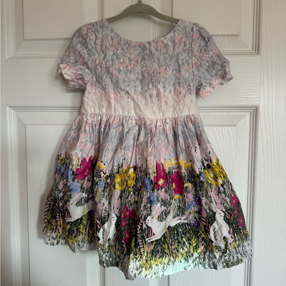 Osh Kosh Floral and rabbit dress